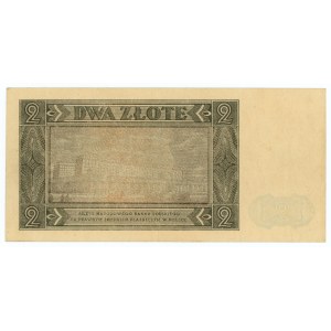 2 zloty 1948 - BW series