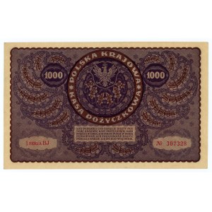 1000 Polish marks 1919 - I SERIES BJ