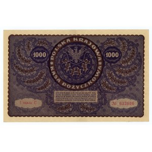 1000 Polish marks 1919 - I SERIES C