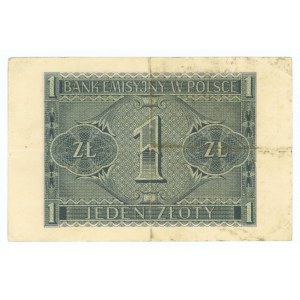 1 złoty 1940 - seria A