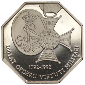 50.000 złotych 1992 - 200 Lat Orderu Virtuti Militari