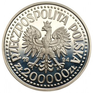 200.000 złotych 1994 - Monte Cassino