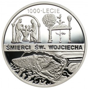 10 złotych 1997- 1000-lecie Śmierci Św. Wojciecha