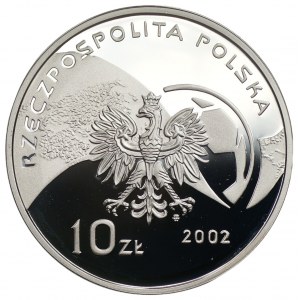 10 złotych 2002 - XVII Mistrzostwa Świata w Piłce Nożnej