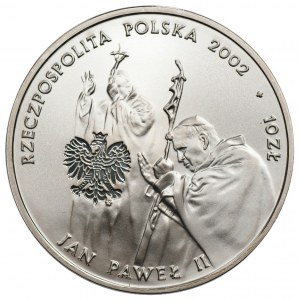 10 Zloty 2002 - Johannes Paul II - PONTIFEX MAXIMUS