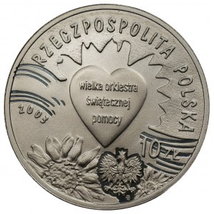 10 złotych 2003 - 10 Lat WOŚPu