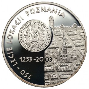 10 złotych 2003 - 750-lecie Lokacji Poznania