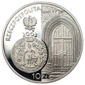 10 gold 2003 - 750th Anniversary of the Localization of Poznań
