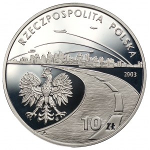 10 złotych 2003 - Przemysł Naftowy i Gazowy + folder emisyjny