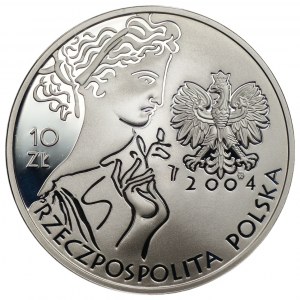 10 Zloty 2004 - ATHEN 2004 + Ausgabemappe