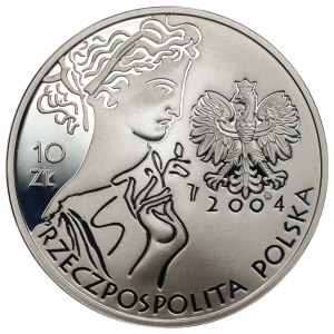10 zloty 2004 - ATHENS 2004 + issue folder