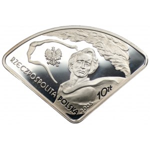 10 złotych 2005 - EXPO 2005 + folder emisyjny