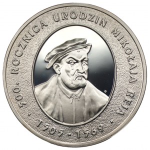 10 Zloty 2005 - Mikołaj Rej + Ausgabemappe