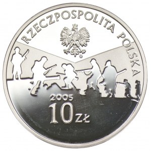 10 złotych 2005 - 60. Rocznica Zakończenia II Wojny Światowej