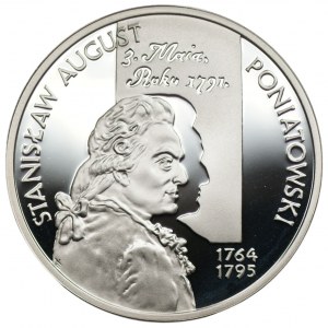 10 złotych 2005 - Stanisław August Poniatowski - popiersie