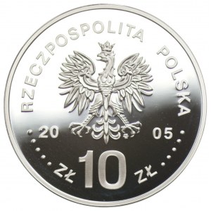 10 złotych 2005 - Stanisław August Poniatowski - popiersie