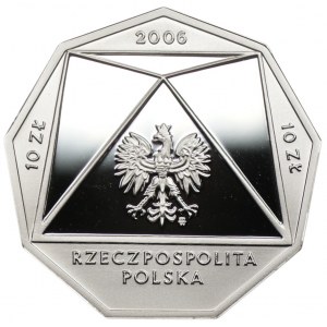 10 zloty 2006 - 100th anniversary of the School of Economics + issue folder