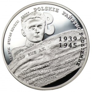 10 złotych 2009 - 70. Rocznica Utworzenia Polskiego Państwa Podziemnego + folder emisyjny