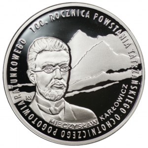 10 złotych 2009 - 100. Rocznica Powstania TOPR + folder emisyjny