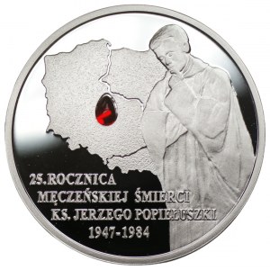 10 złotych 2009 - 25. Rocznica Śmierci Księdza J. Popiełuszki