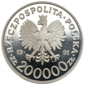 200.000 złotych 1991 - 200. Rocznica Konstytucji 3 Maja