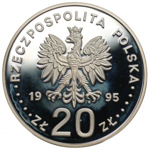 20 złotych 1995 - 500 Lat Województwa Płockiego