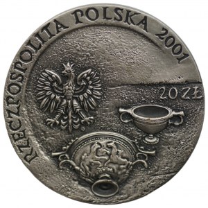 20 złotych 2001 - Szlak Bursztynowy + folder emisyjny