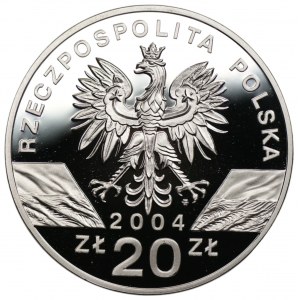 20 złotych 2004 - Morświn + folder emisyjny
