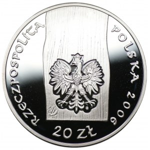 20 zloty 2006 - Church in Haczów + issue folder