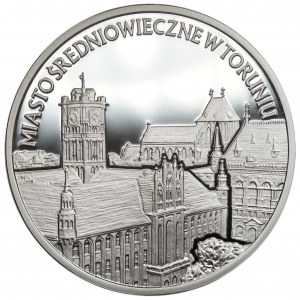 20 zloty 2007 - Medieval City in Toruń + issue folder