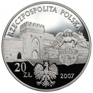 20 zl 2007 - Mittelalterliches Städtchen in Toruń + Themenmappe