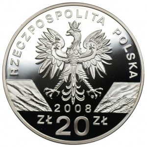 20 złotych 2008 - Sokół Wędrowny