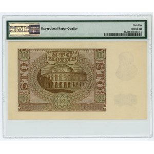 100 Zlotys 1940 - Union forgeries - B series - PMG 65 EPQ