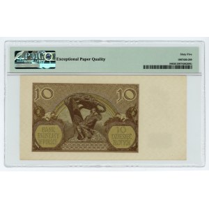 10 złotych 1940 - seria K - PMG 65 EPQ