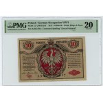 10 marek polskich 1916 - Generał seria A - PMG 20