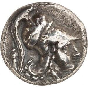 Sicile, Syracuse, Agathoclès (317-289 av. J.-C.). Statère corinthien ND (317-310 av. J.-C.), Syracuse.