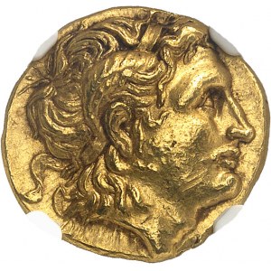 Thrace (royaume de), Lysimaque (323-281 av. J.-C.). Statère d’or ND (286-281 av. J.-C.), Pella.