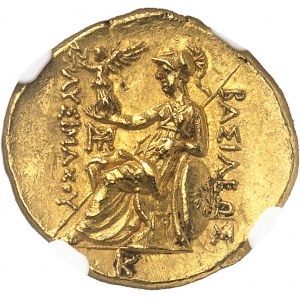 Thrace (royaume de), Lysimaque (323-281 av. J.-C.). Statère d’or ND (286-281 av. J.-C.), Pella.