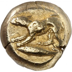 Mysie, Cyzique. Statère d’électrum ND (500-450 av. J.-C.).