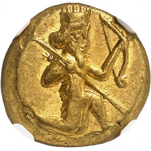 Perse, empire achéménide, Darius Ier ou Xerxès Ier (521-486-465). Darique ND (Ve s. av. J.-C.).