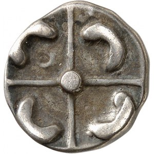 Longostalètes (région de Narbonne). Drachme de style languedocien ND (IIIe - IIe siècle avant J.-C.).