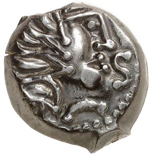 Sénons. Bronze YLLYCCI à l'oiseau, classe VI-VII ND (c.52 av. J.-C.).