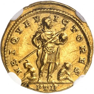 Licinius I (308 - 324). Aureus 310-313, Trèves.