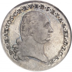 Bavière, Maximilien I (IV) Joseph (1799-1806-1825). Thaler 1799 CD, Munich.
