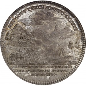 Fürstenberg-Stühlingen, Joseph Maria Benedict (1783-1796). Thaler 1790, Stuttgart.