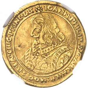 Mayence (archevêché de), Jean-Philippe de Schönborn (1642-1673). Ducat 1651, Mayence.