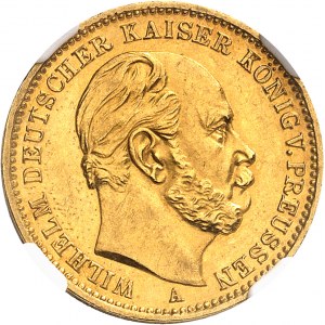 Prusse, Guillaume Ier (1861-1888). 20 mark 1871, A, Berlin.