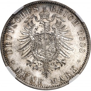 Prusse, Frédéric III (1888). 5 (fünf) mark 1888, A, Berlin.