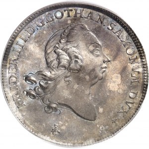 Saxe-Gotha-Altenburg, Frédéric III (1732-1772). Thaler 1764, Gotha.