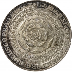 Saint-Empire romain (962-1806). Médaille d’argent, dite médaille juive de Prague (Prague Jewish medal - Judenmedaille), Éléonore de Portugal ND (1620-1650), Prague.